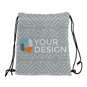 Custom Drawstring Back Sack - 12" x 15.75"