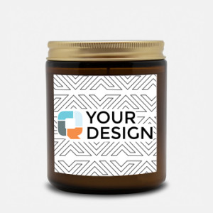 Candle Amber Jar 9oz - Blackberry Vanilla