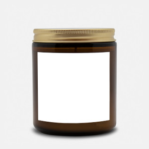 Candle Amber Jar 9oz - Blackberry Vanilla