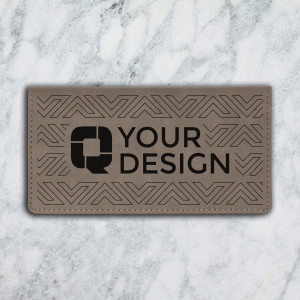 Engraved Check Book Cover