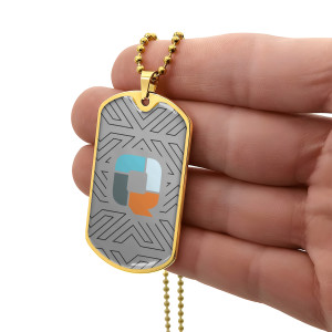 Dog Tag (Necklace/Keychain)