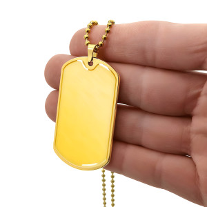 Dog Tag (Necklace/Keychain)
